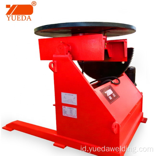 Otomatis Pipa Welding Rotary Positioner 2Ton Turntable